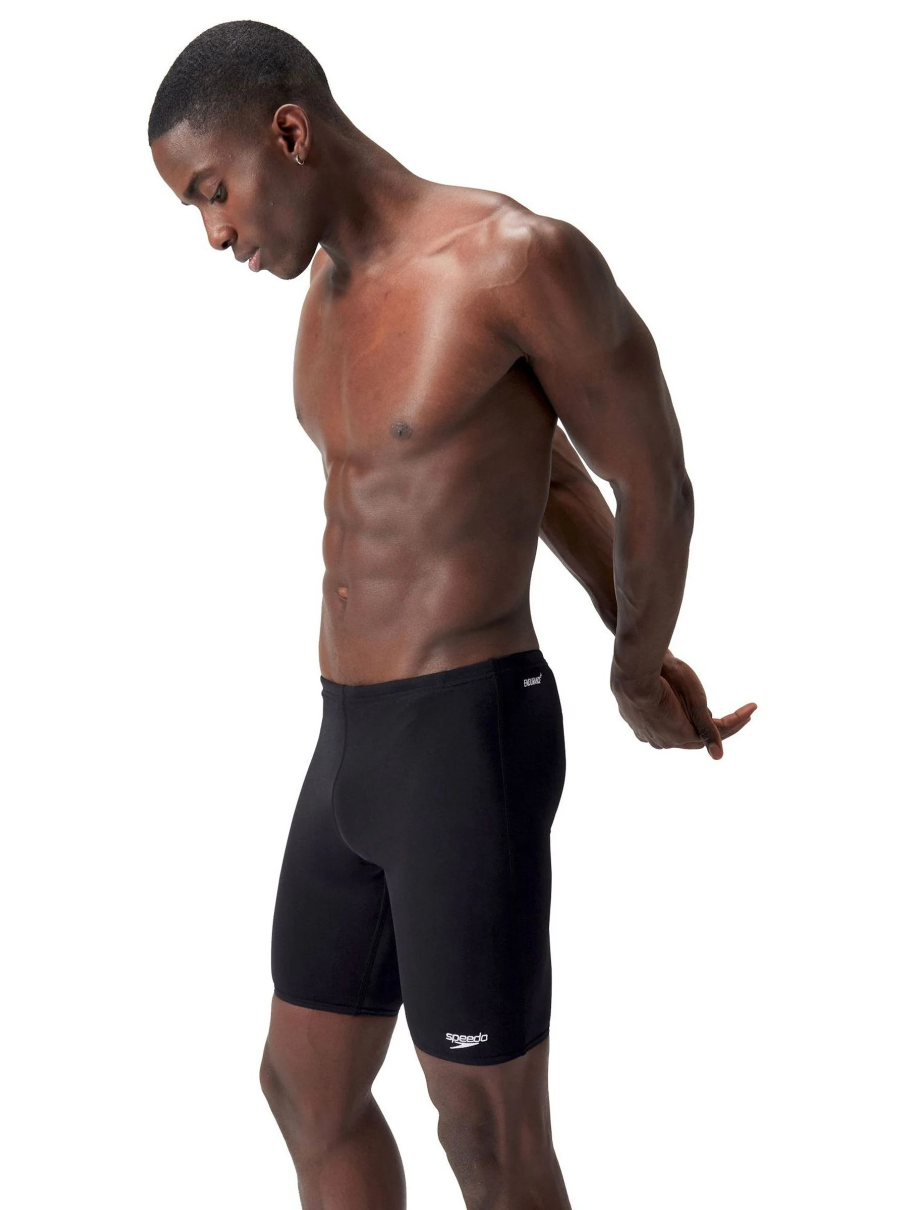 Zwart - Speedo Mens Endurance + Jammer zwemshorts
