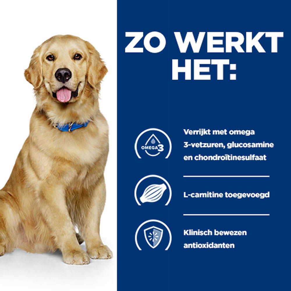 Hill's Prescription Diet Mobility j/d - Hondenvoer - 12 Kilogram - kip