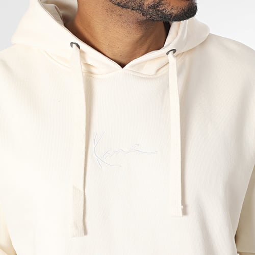 Sweat Capuche Small Signature Essential 6028443 Beige