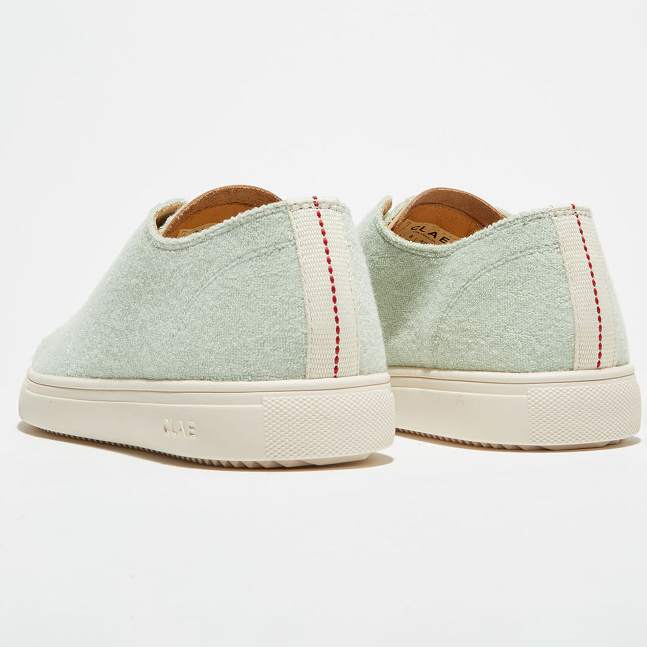 Clae Sneakers Herbie Textile vert clair