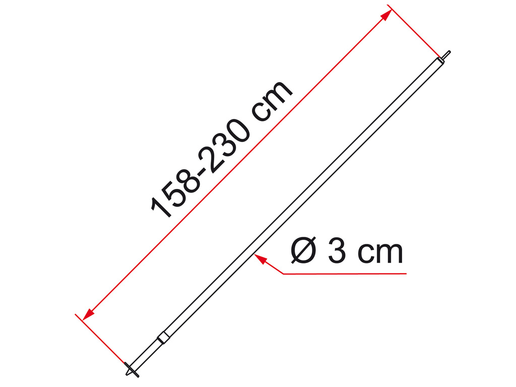 Fiamma Door Pole staander
