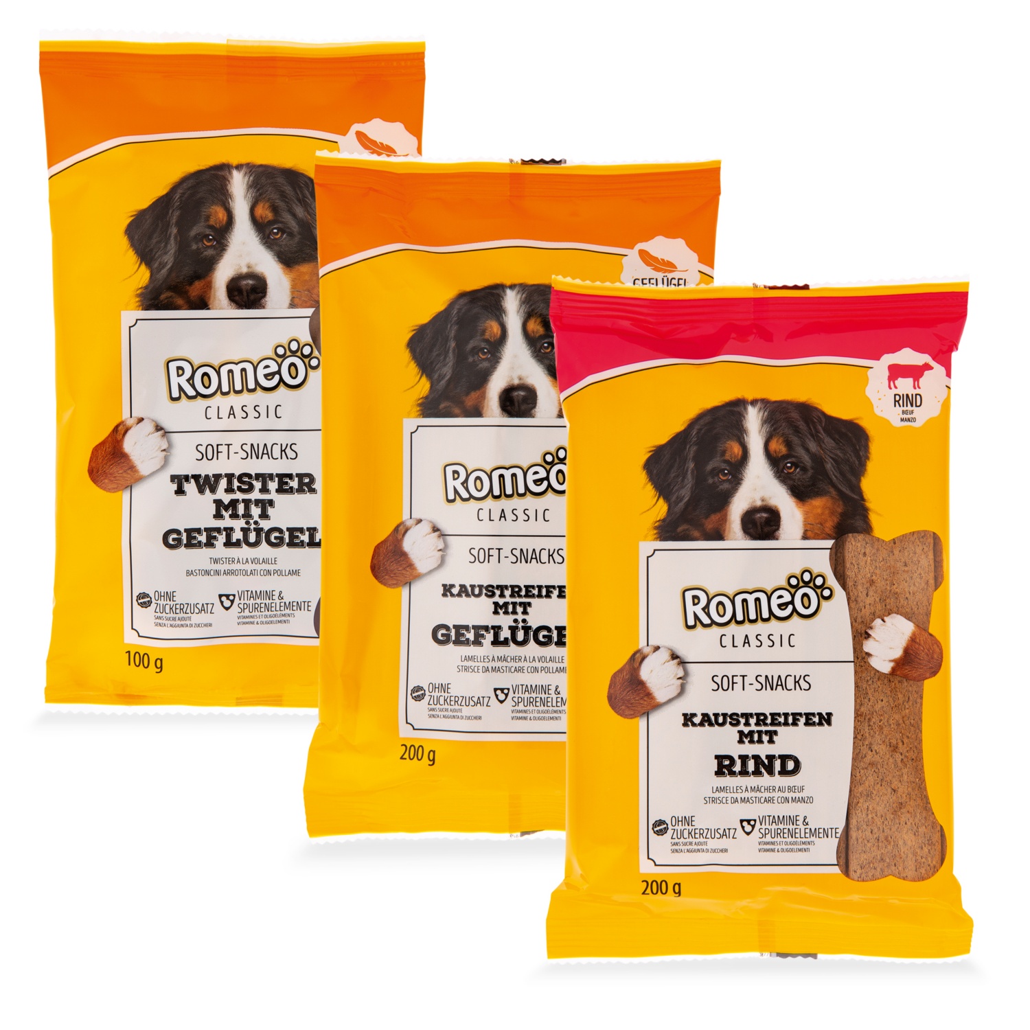 ROMEO Classic Softsnacks 100 g/200 g