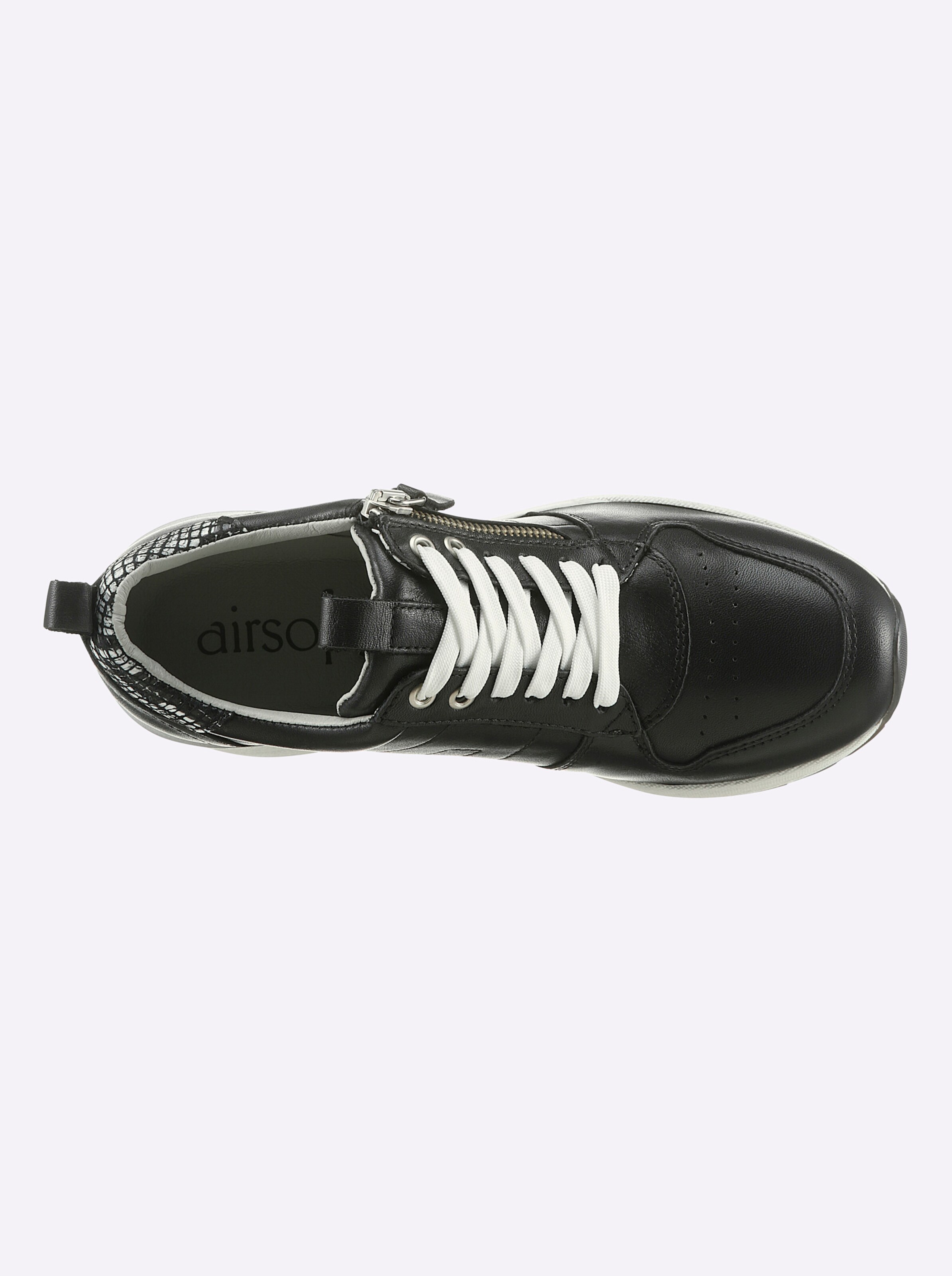 airsoft modern+ Sneaker in schwarz