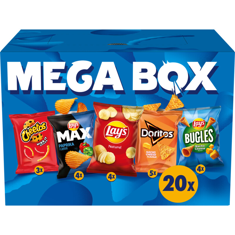 Lay's Mega box 20-pack