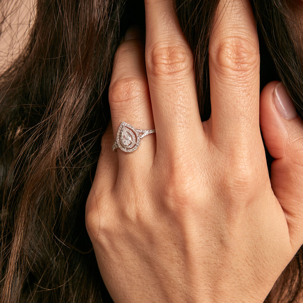 Bague Diamina Or Blanc Diamant