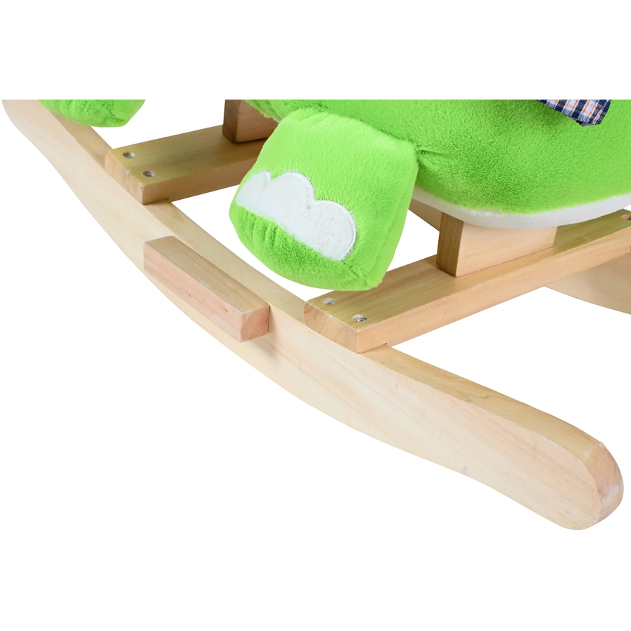 knorr toys® Schaukeltier Dinosaurier grün