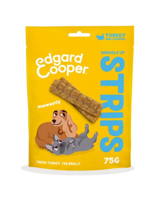 Edgard&Cooper Strips 75 g - Hondensnacks