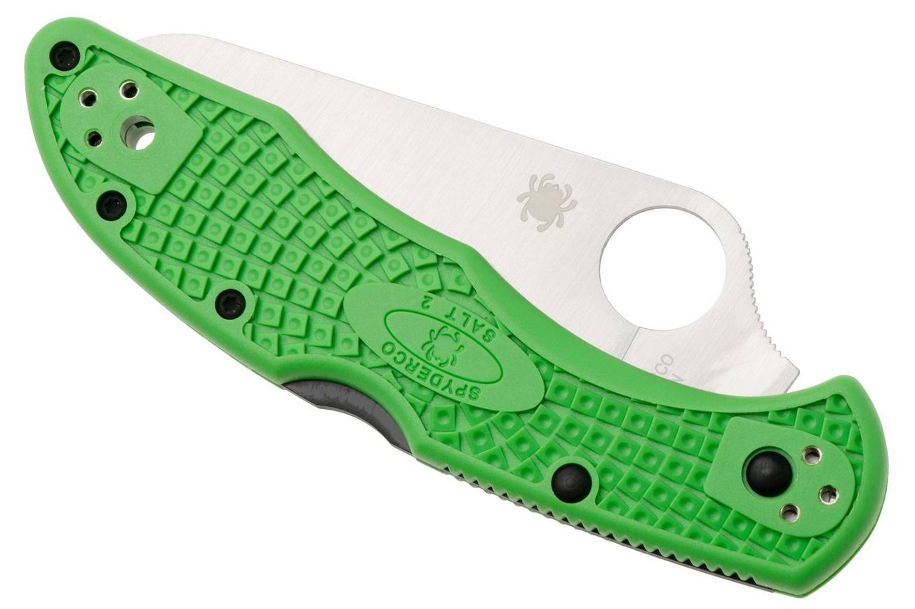 Spyderco Salt 2 Green LC200N C88FSGR2 serrated zakmes