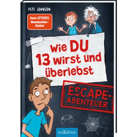 ars Edition Wie DU 13 wirst und überlebst – Escape-Abenteuer