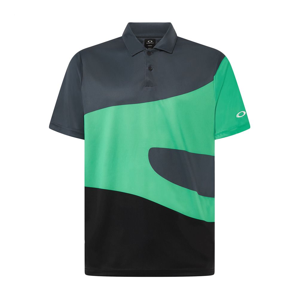 Oakley REDUCT WAVE - Polo Homme virulent green