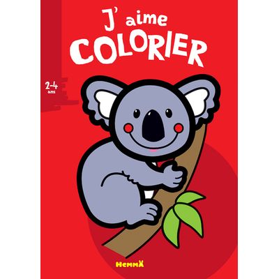 J'aime colorier (2-4 ans) - koala
