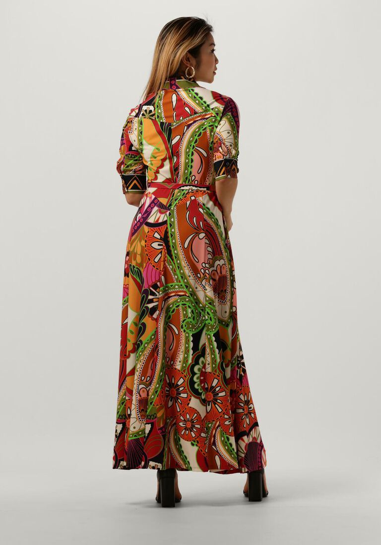 VANILIA multi vanilia maxi jurk flowy fun dress