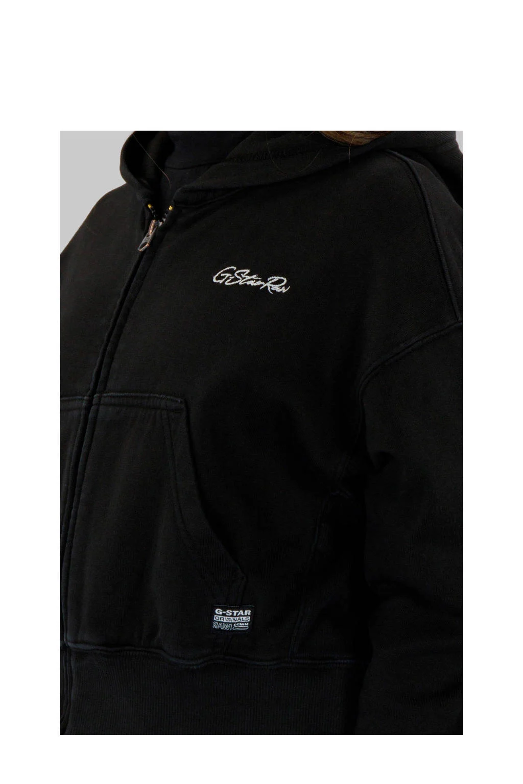 G-STAR sweatvest zwart