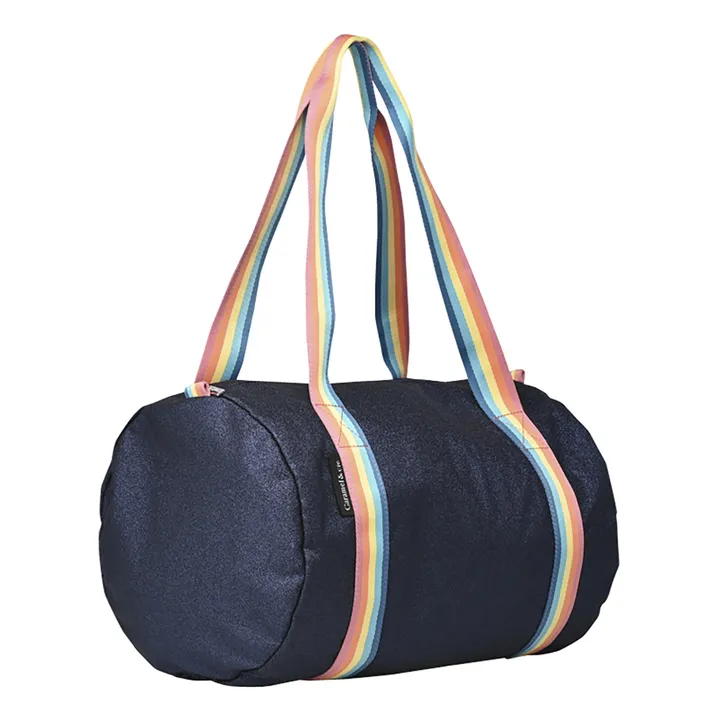Caramel & Cie Sac Week-end Paillette | Bleu marine