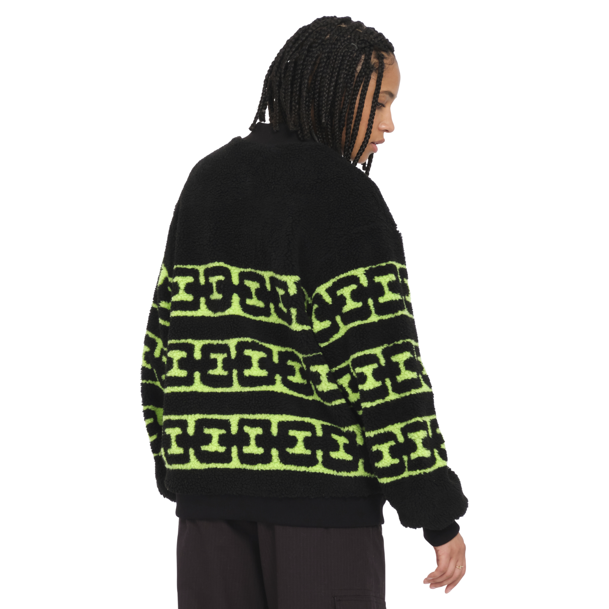 Volcom FA Zephyr Sherpa Zip Black