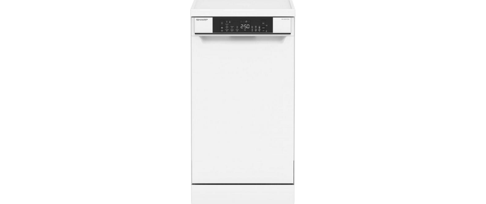 Geschirrspüler QW-HS12F47EW-CH<br>Freistehende Spülmaschine für bis zu 10 Massgedecke