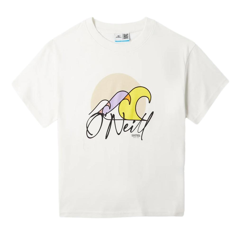 O'Neill T-shirt Blanc Fille O'Neill Addy