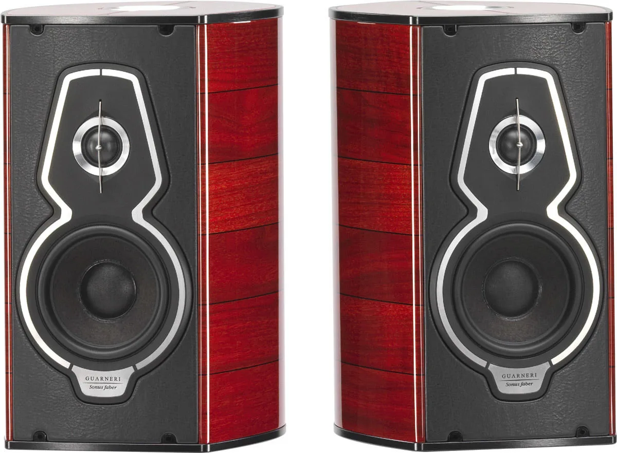 Sonus Faber Guarneri Tradition Rouge (la paire) Enceintes bibliothèque