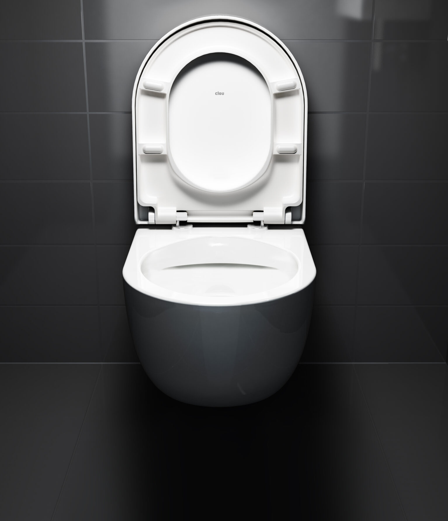 Clou Hammock softclose toiletzitting met quick release wit glans