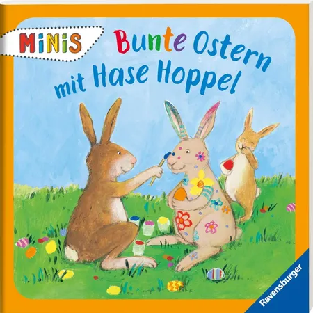 Ravensburger Buch Minis Hasenstarke Ostern, 1 Stück, 4-fach sortiert