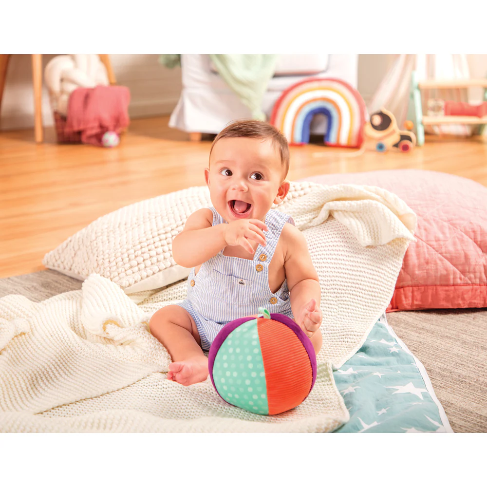 B.TOYS B. Fabric Ball Sliced