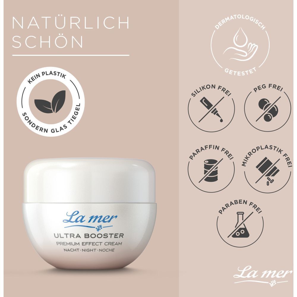La mer Ultra Booster Premium Effect Cream Nacht