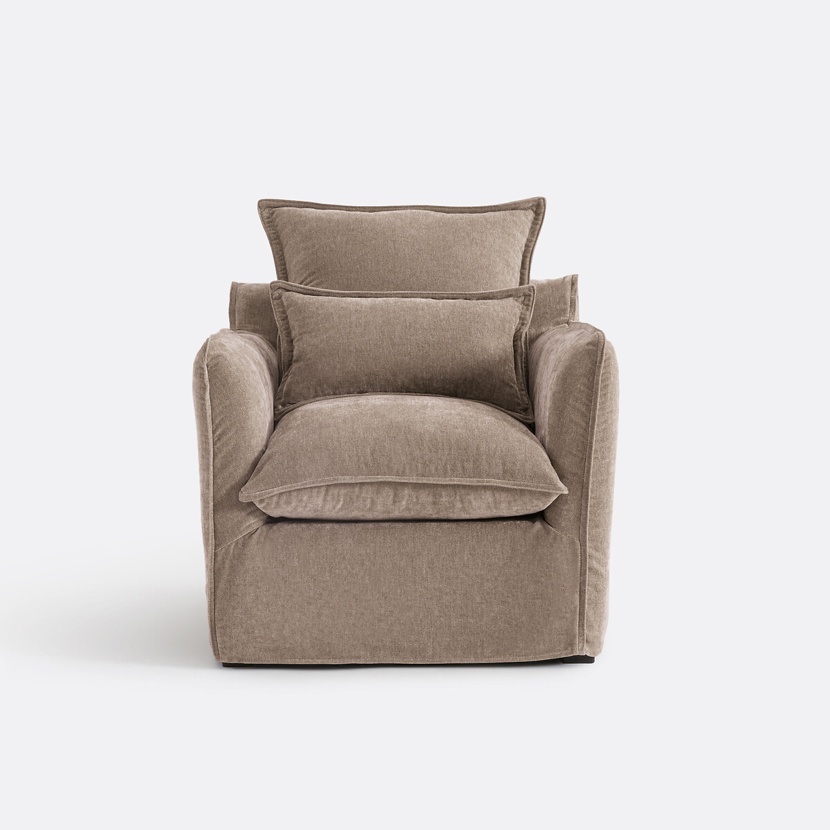 LA REDOUTE INTERIORS<br>Poltrona Odna em mistura de poliéster