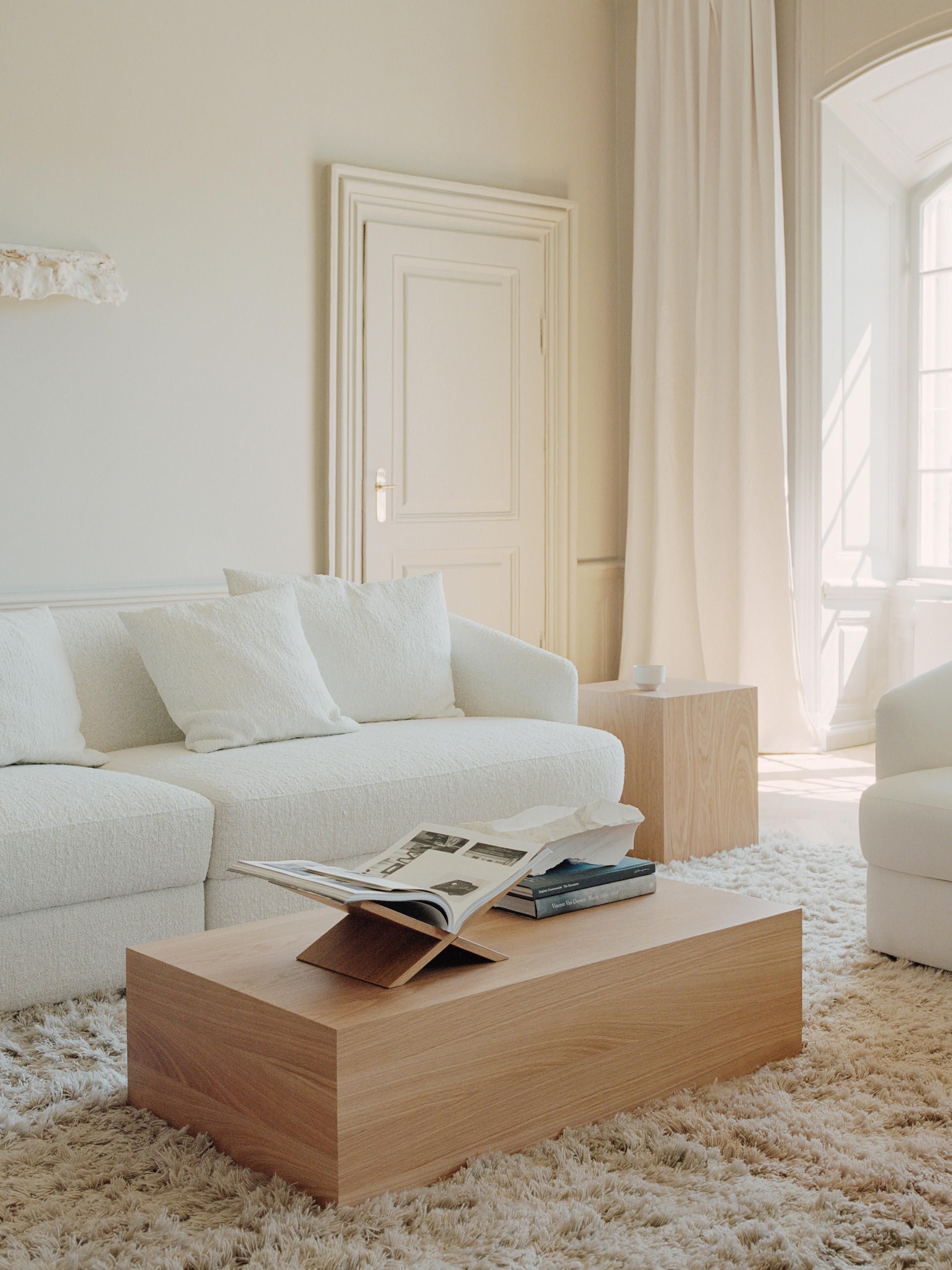Houten salontafel Mass