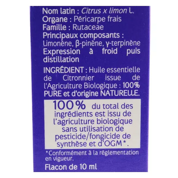 Óleo Essencial de Limão Orgânico Naturative 10ml