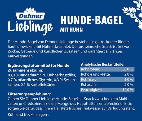 Dehner Lieblinge Hundesnack Hunde-Bagel mit