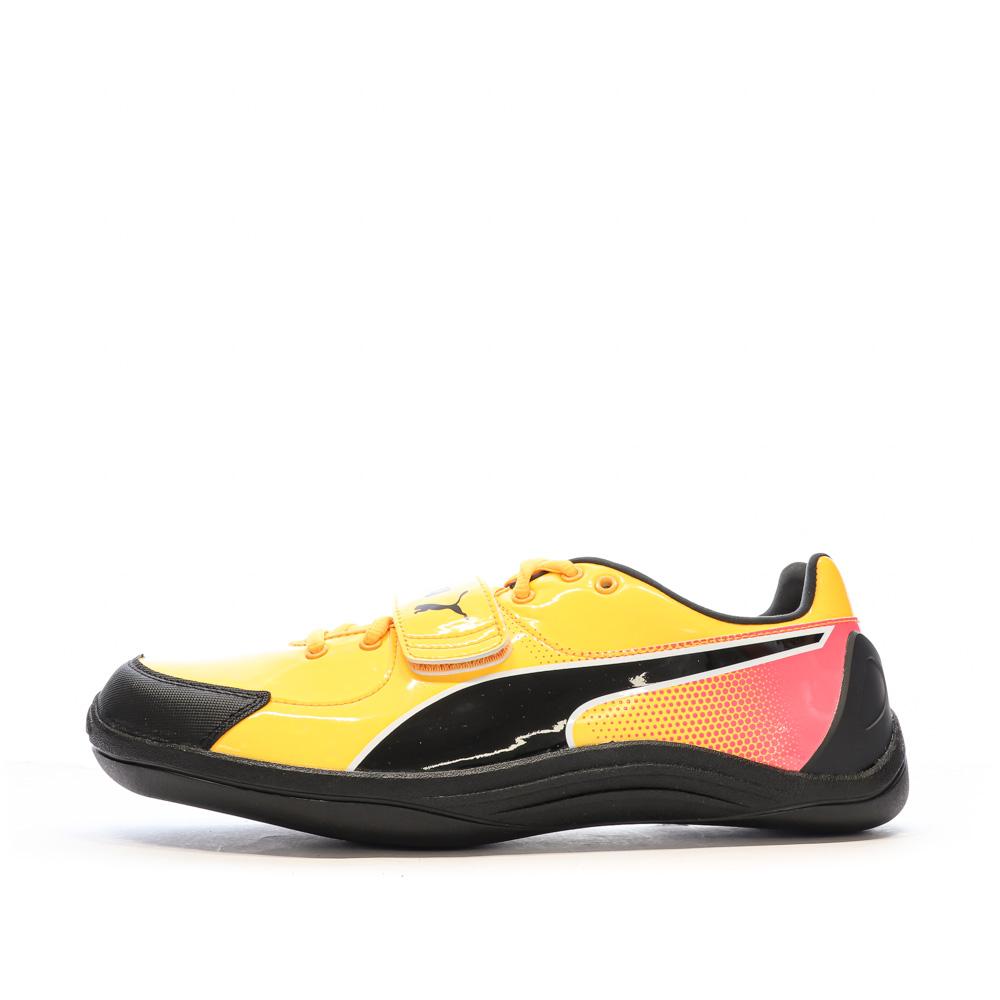 Puma Chaussures d'Athlétisme Orange/Rose Homme Puma Evospeed Throw