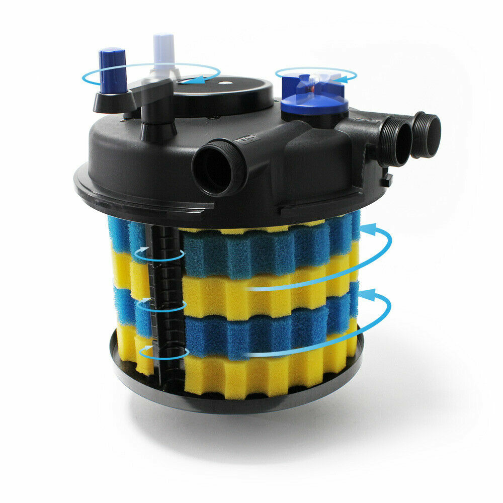 Filtre de bassin à pression uvc 36 watts jusqu'à 40000 litres