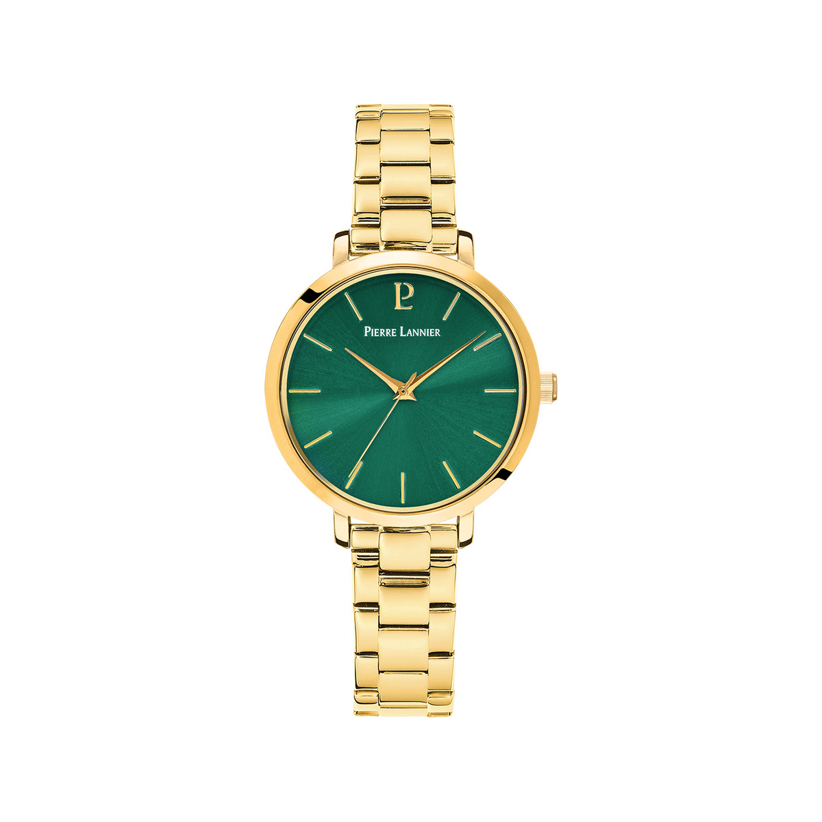 Montre PIERRE LANNIER Chouquette femme bracelet acier doré