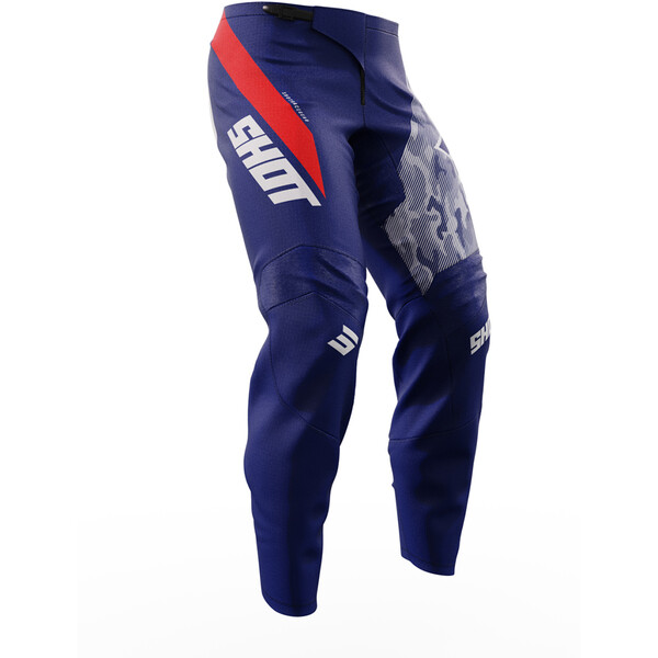 Shot - Pantalon enfant Draw Kid Matrix Bleu / Blanc / Rouge
