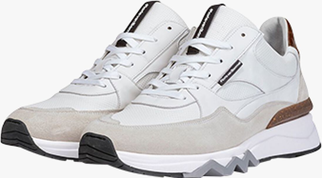 FLORIS VAN BOMMEL witte floris van bommel lage sneakers sfm-10155