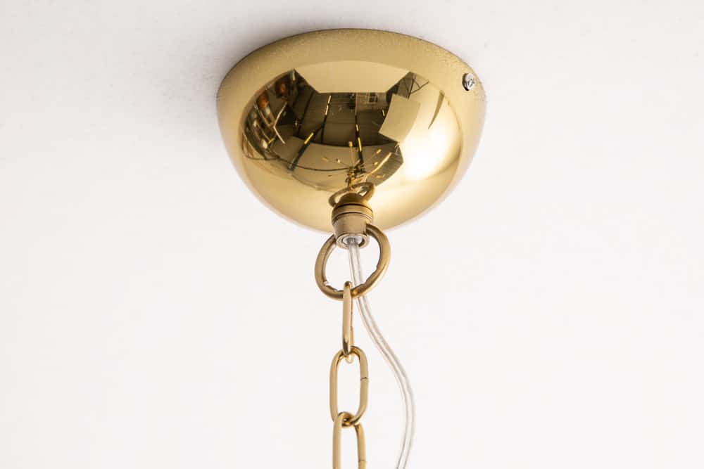 Elegante Hängelampe SPUTNIK 87cm gold mit 14 Leuchtarmen