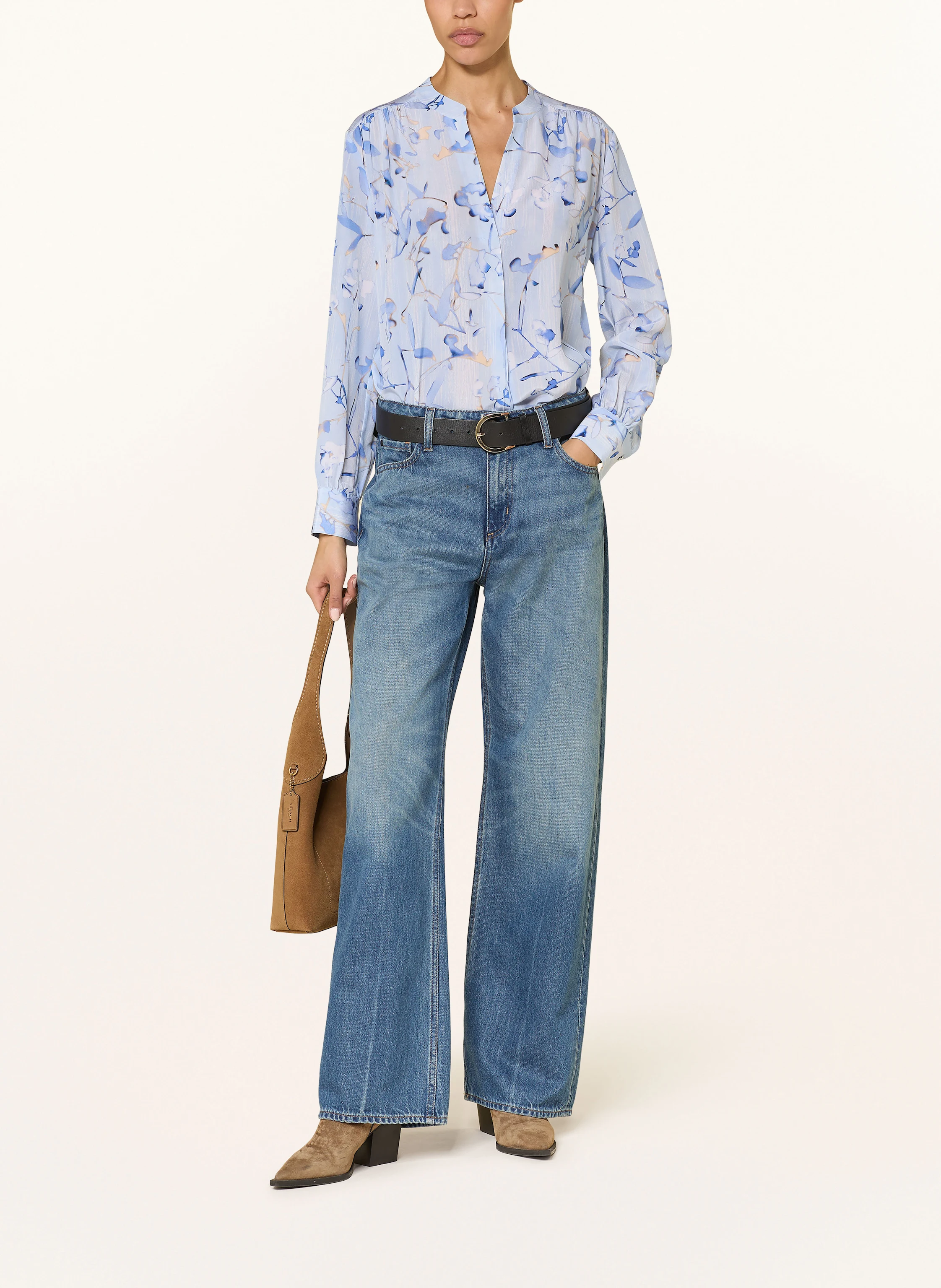 BOSS Bluse BANORA aus Seide
