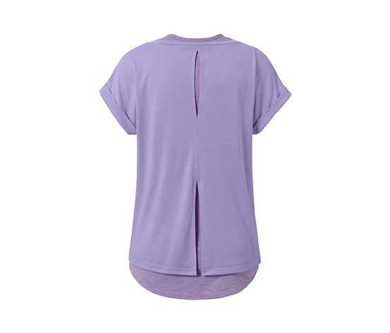 2-in-1-Kurzarm-Sportshirt