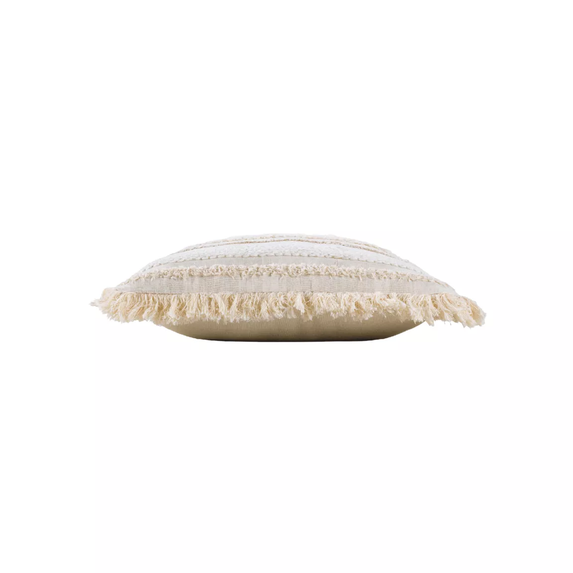 Coussin carré coton (40 x 40 cm) Atlas Beige