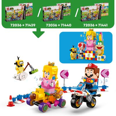 LEGO Super Mario 72036 Mario Kart – Baby Peach og Grand Prix