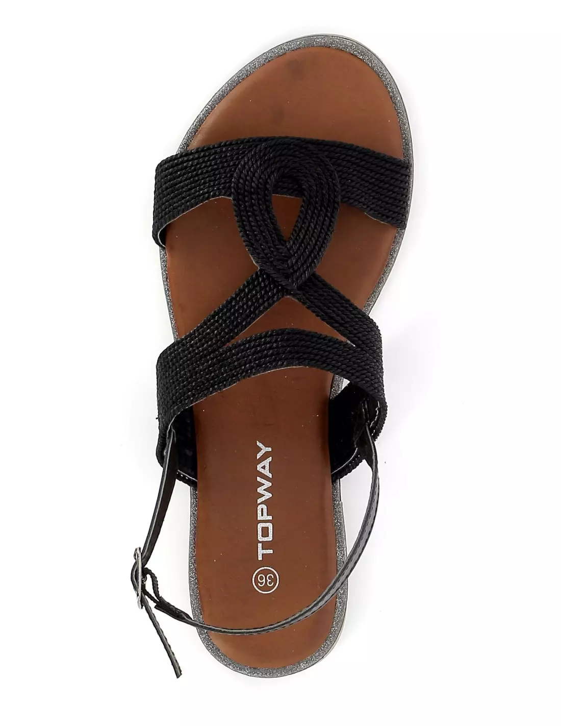 LES ARLESIENNES B815339 - Sandales & nu-pieds Noir