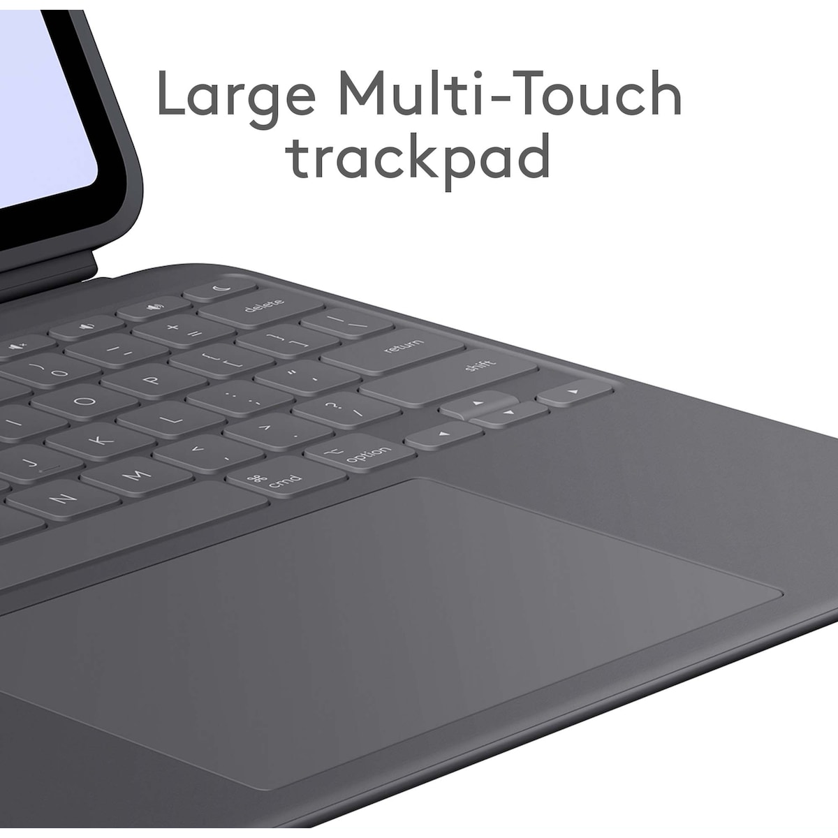 Logitech Combo Touch tastaturdeksel for for iPad Pro 13 (M4) (grafitt)