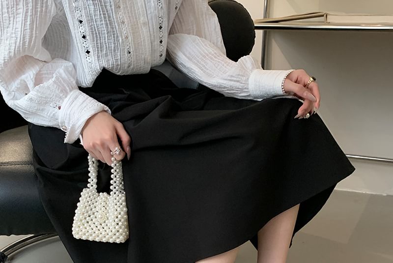 Niuna - Kitten Heel Puntige Muiltjes