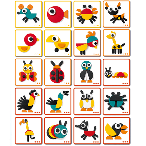 Djeco géoanimo blocks DJ06432