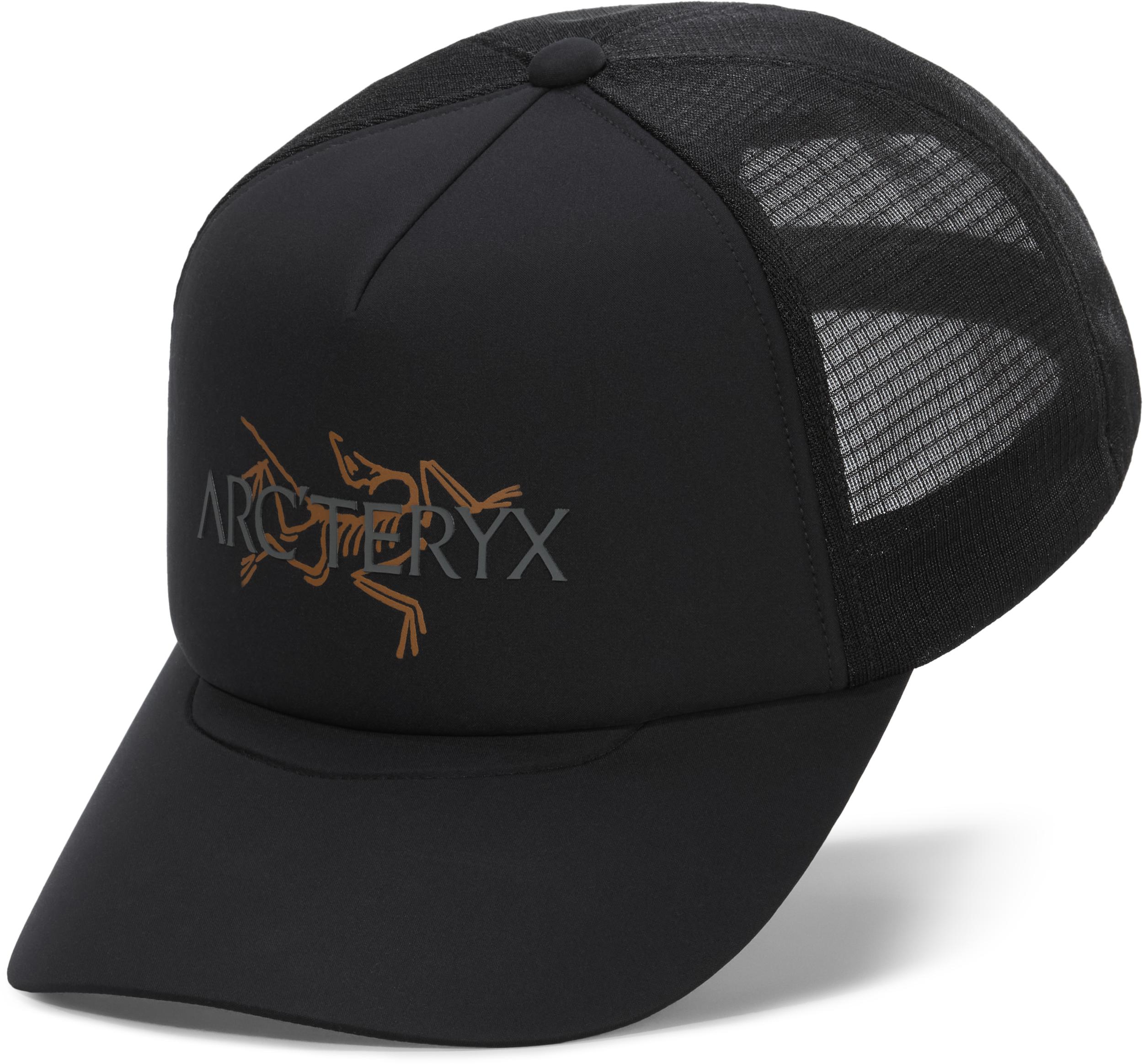 Arcteryx Bird Word Trucker Hat 24K Black