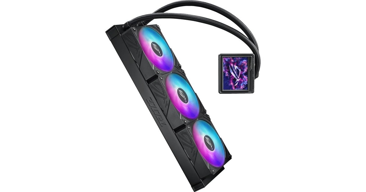 ASUSROG Ryujin III 360 ARGB Extreme waterkoeling  (Zwart)