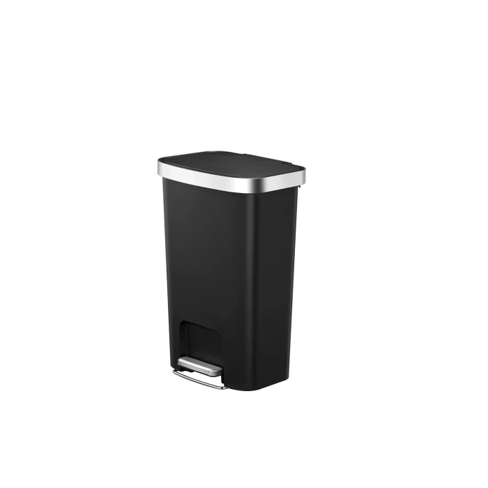 EKO Hana pedaalemmer 50 liter Zwart (VB625551Z)