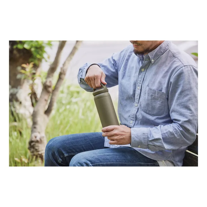 Kinto Gourde Day Off - 500 ml | Vert kaki