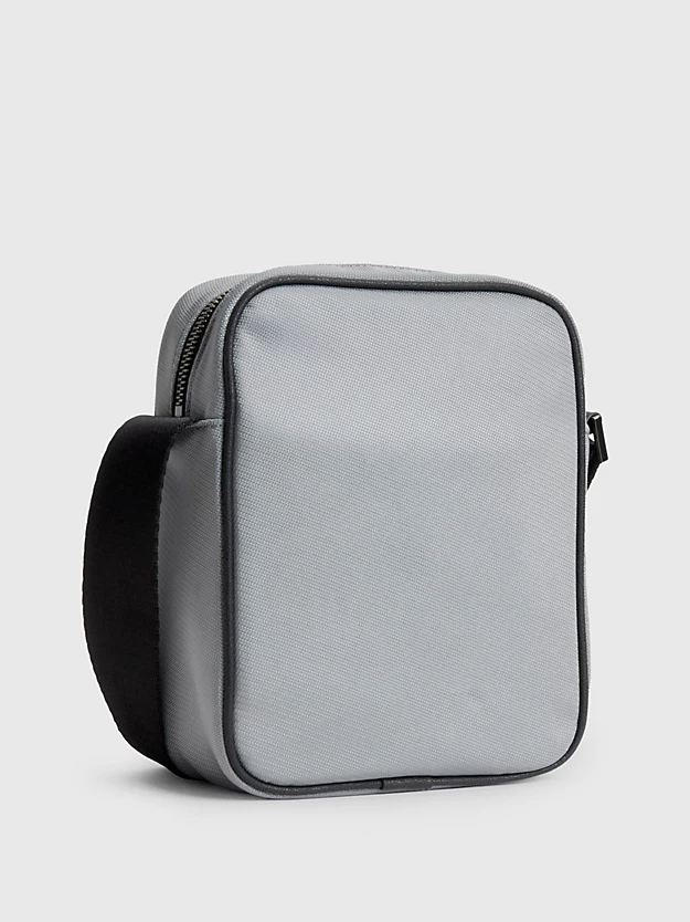 Bolsa de ombro pequena reciclada para repórter
