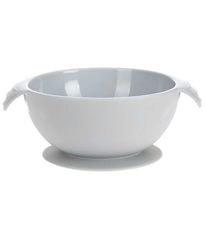 Lässig Schüssel m. Saugnapf - Grey